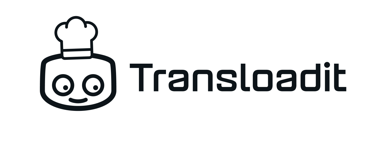 The Transloadit logo, with a chef hat on top of Botty.