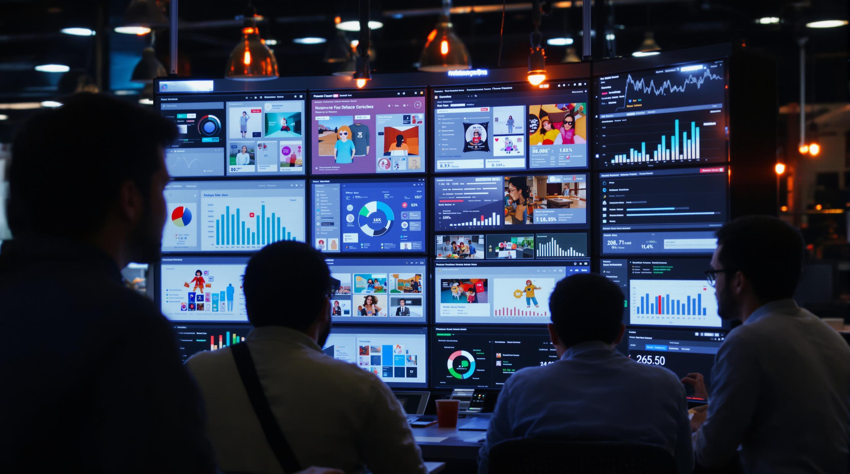 E-commerce & retail background