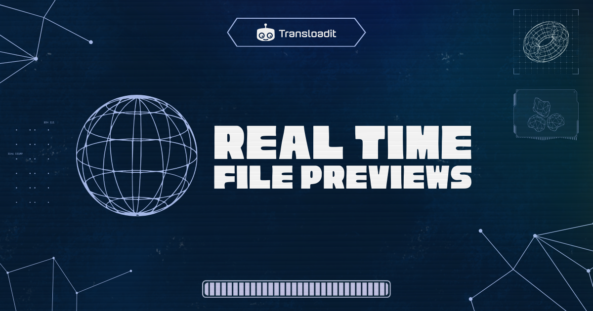 Make real-time file previews with Transloadit's Smart CDN