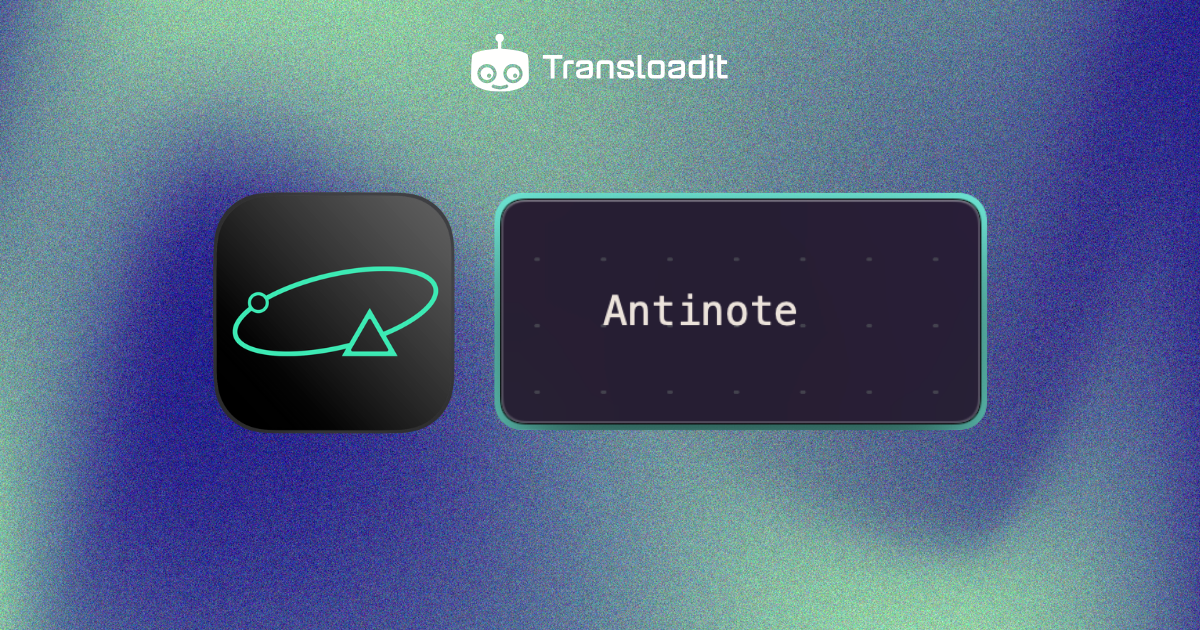 Antinote – a beautiful macOS scratchpad