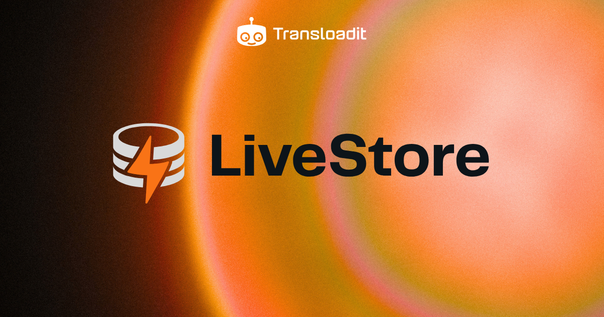 LiveStore – a local-first data layer