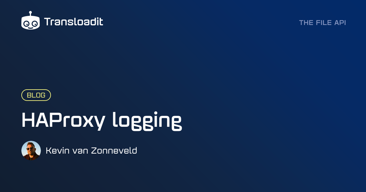 HAProxy logging