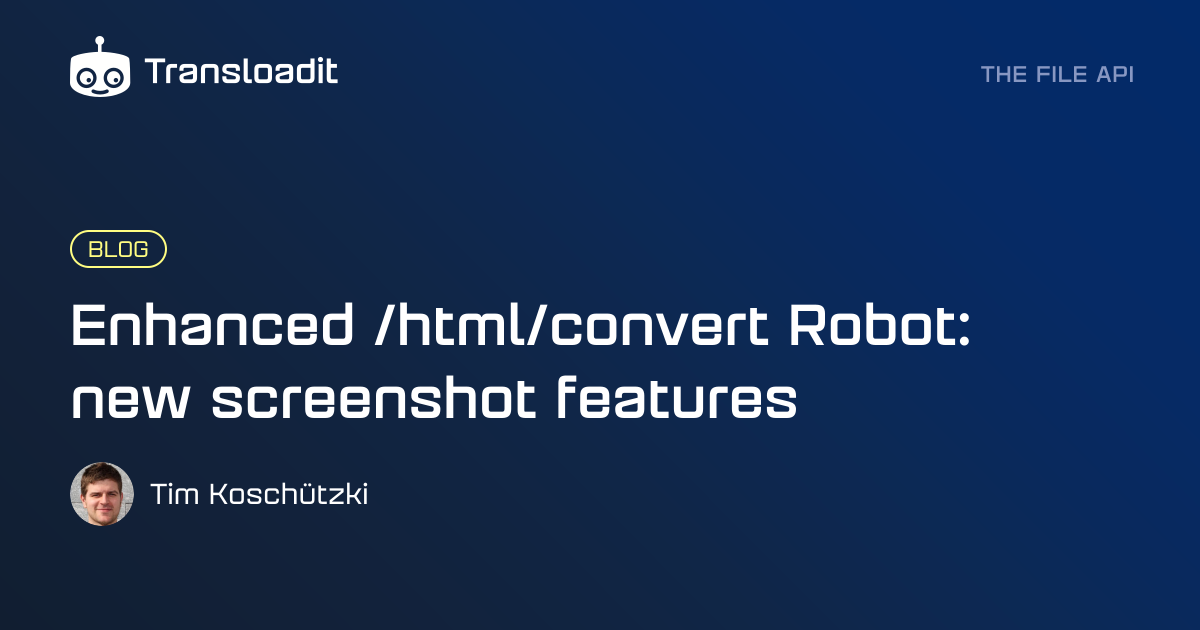 Enhanced /html/convert Robot: new screenshot features