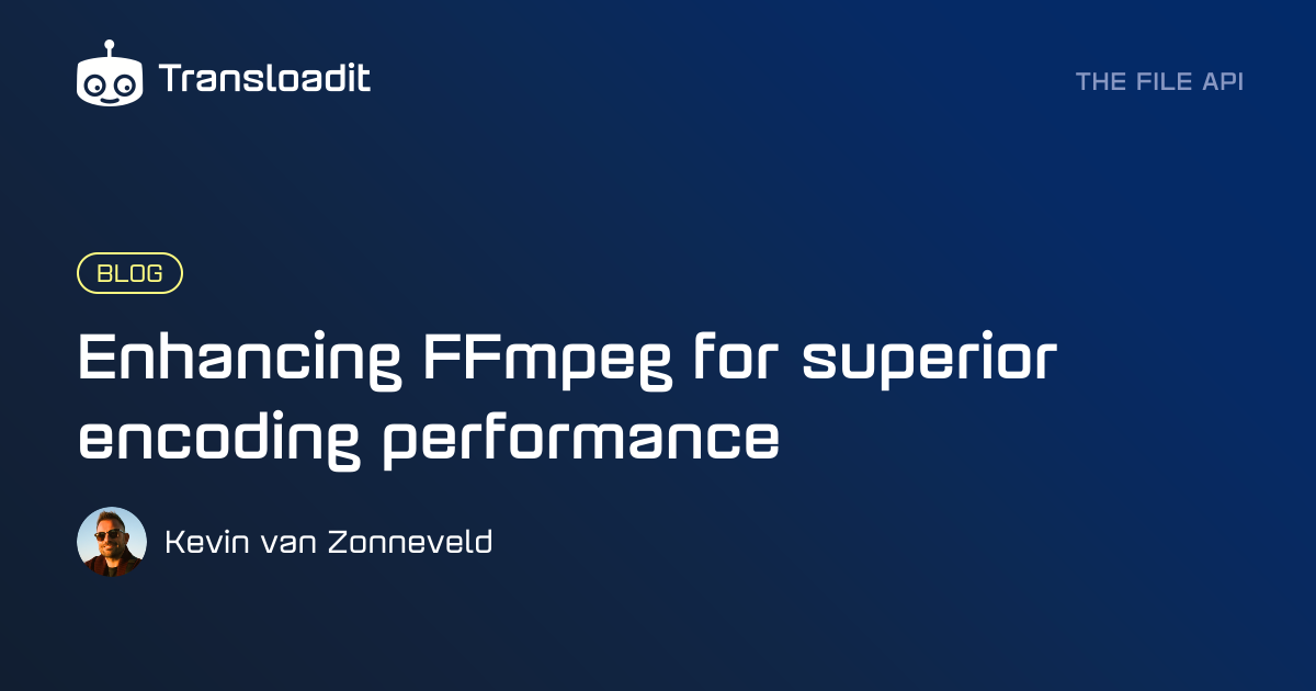 Enhancing FFmpeg for superior encoding performance