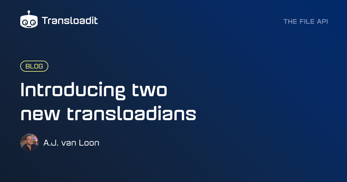 Introducing two new transloadians