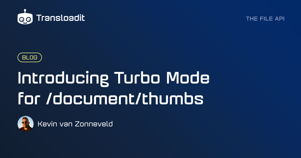 Introducing Turbo Mode for /document/thumbs